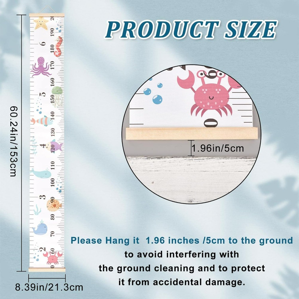 Sea Animals Growth Chart Fabri - Picture Frame recension och pris