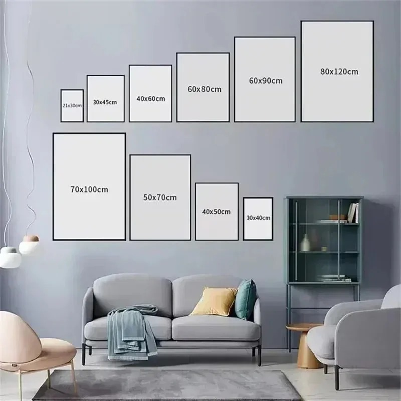 3pcs frameless Canvas Painting - Abstract Canvas Set recension och pris