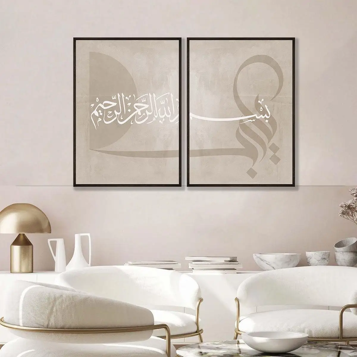 2pcs frameless Canvas Painting - Abstract Canvas Set recension och pris