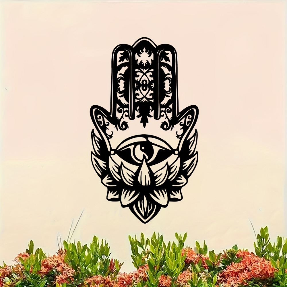 CIFBUY Hamsa Hand Evil Eye Met - Wall Art recension och pris