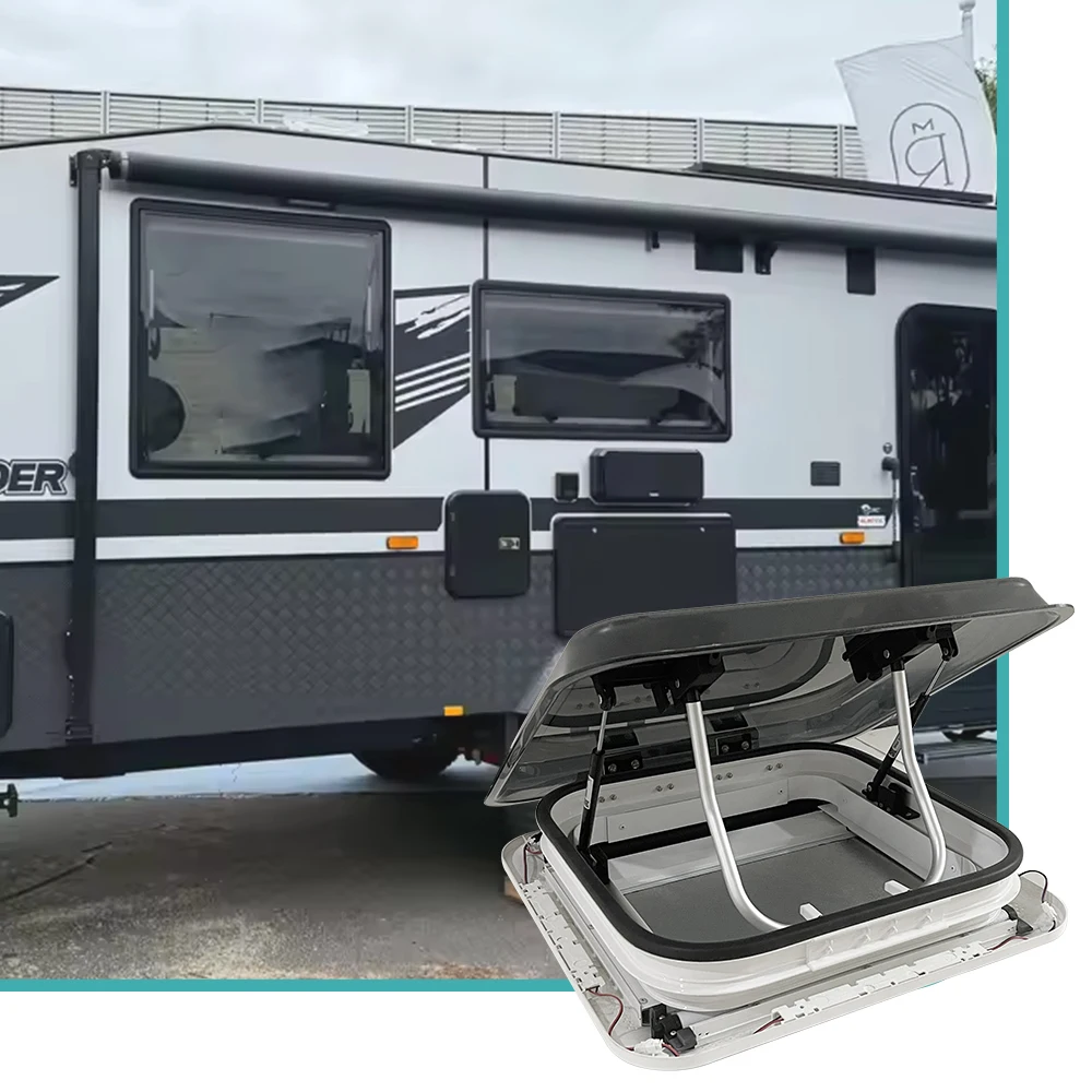 RV Roof Window 700x500mm Manua - Curtain Curtain recension och pris