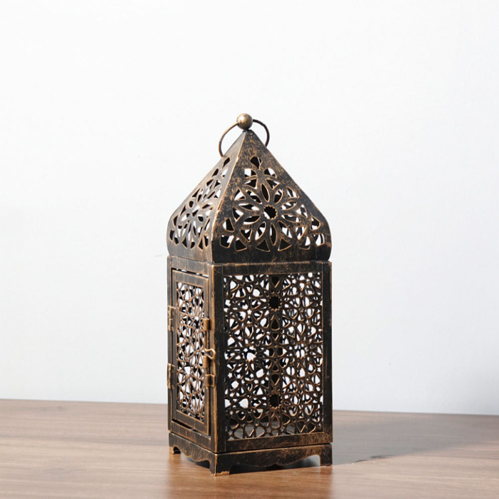 Rustic Moroccan Iron Candle La - Candle Holder Decor recension och pris
