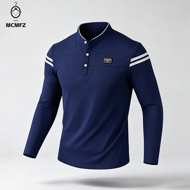 Male Urban Long Sleeve Polo Sh - Wall Sticker recension och pris