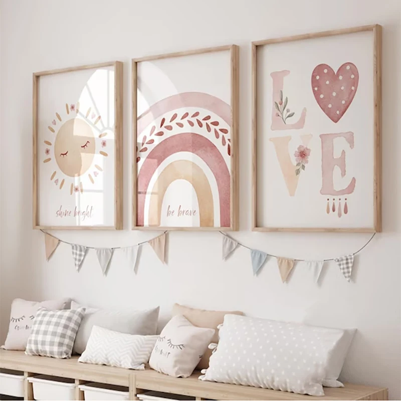 3pcs frameless Canvas Painting - Abstract Canvas Set recension och pris