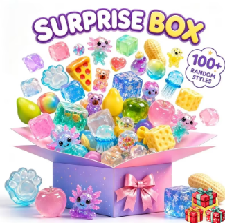 120+Pcs Surprise Box Toys Nove - Curtain Curtain recension och pris