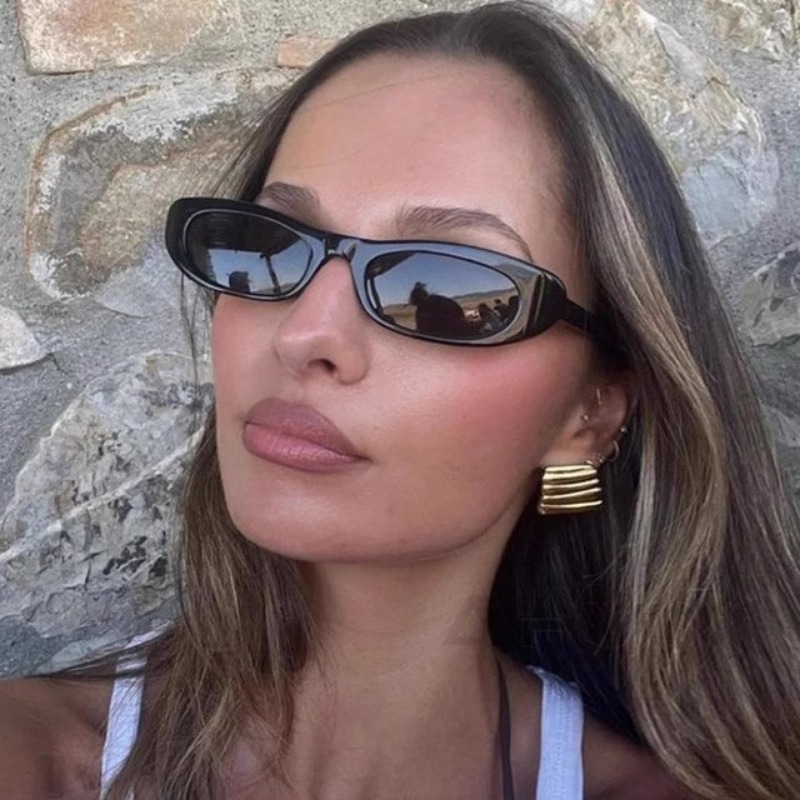 Small Frame Oval Sunglasses Wo - Decorative Mirror recension och pris