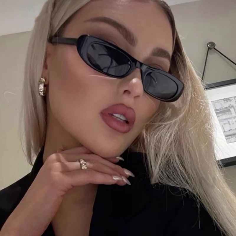 Small Frame Oval Sunglasses Wo - Decorative Mirror recension och pris